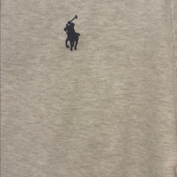 Polo Ralph Lauren - Men's Short Sleeve Polo Shirt. Size Large. Beige. - Picture 2 of 12